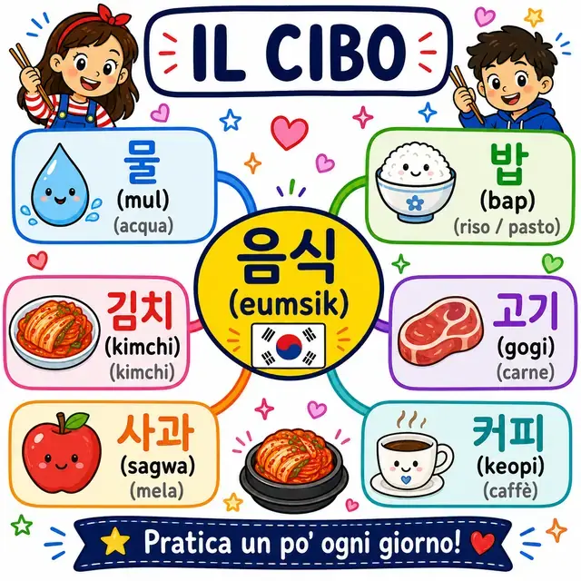 Mappa mentale: Cibo